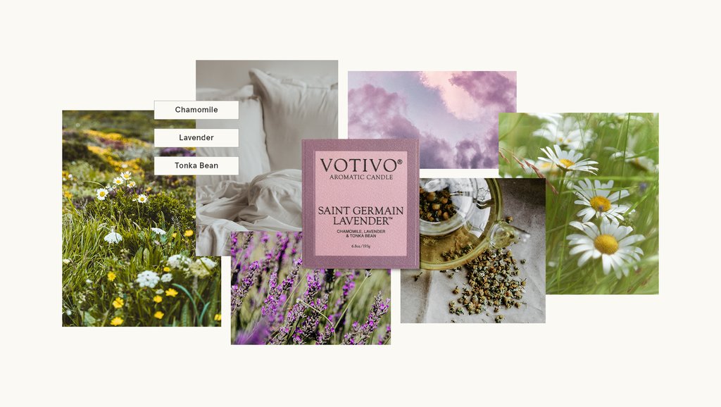 Votivo Saint Germain Lavender Large Jar Candle 330gms