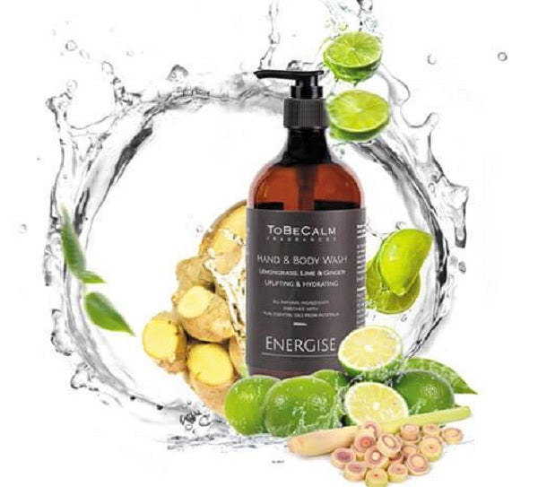 Energise - Lemongrass, Lime & Ginger - Hand & Body Wash