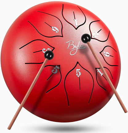 Byla Tongue Drum - 8 Notes 6 Inches