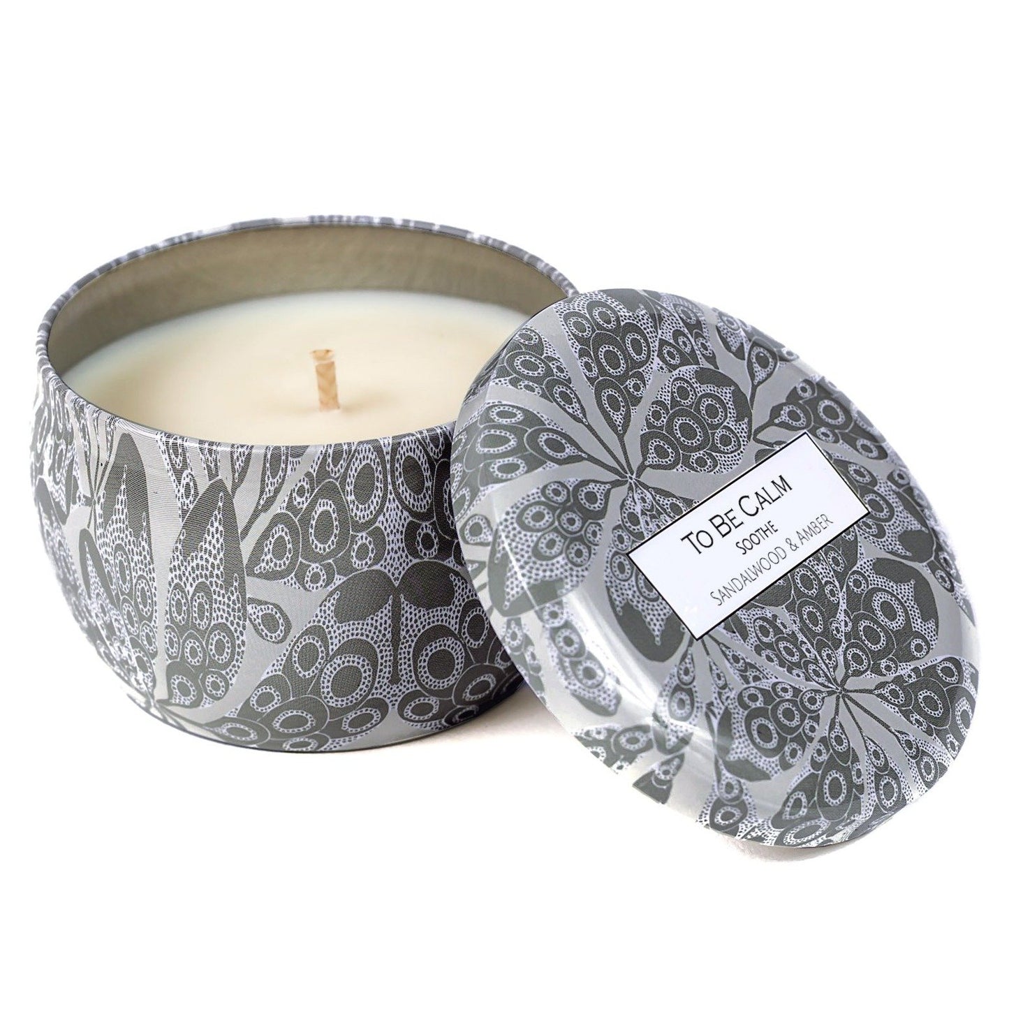 Soothe - Sandalwood & Amber - Mini Soy Candle 120gms