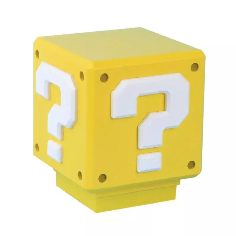 Madera SG Super Mario Bros Mini Question Block Light 10.5 x 10.5 x 12
