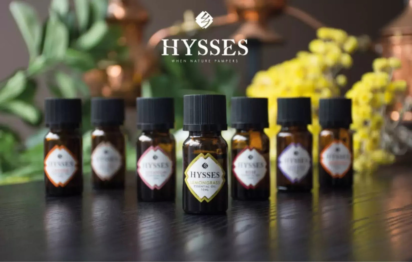 Hysses Essential Oils, Remedies Collection 10ml - Bugs Be Gone NEW (Cedarwood,Patchoulli)