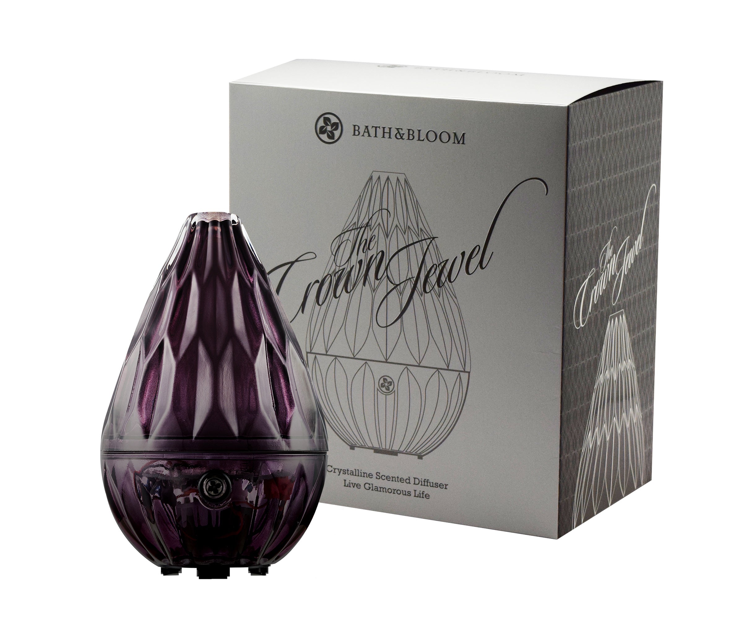 Crown Jewel Ultrasonic Diffuser (Black Sapphire) – Madera SG