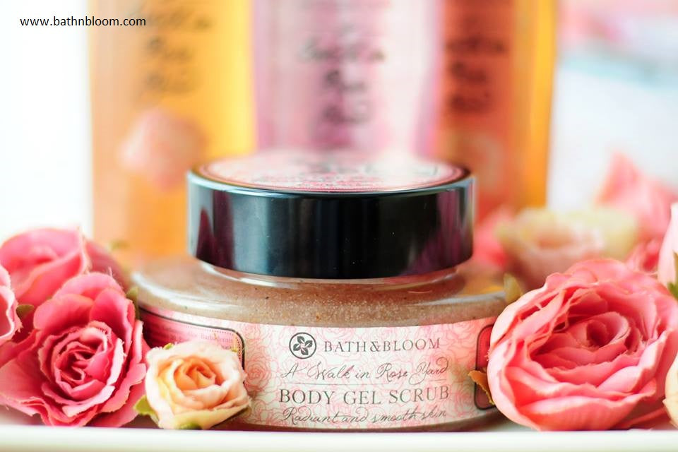 A Walk in Rose Yard Body Gel Scrub