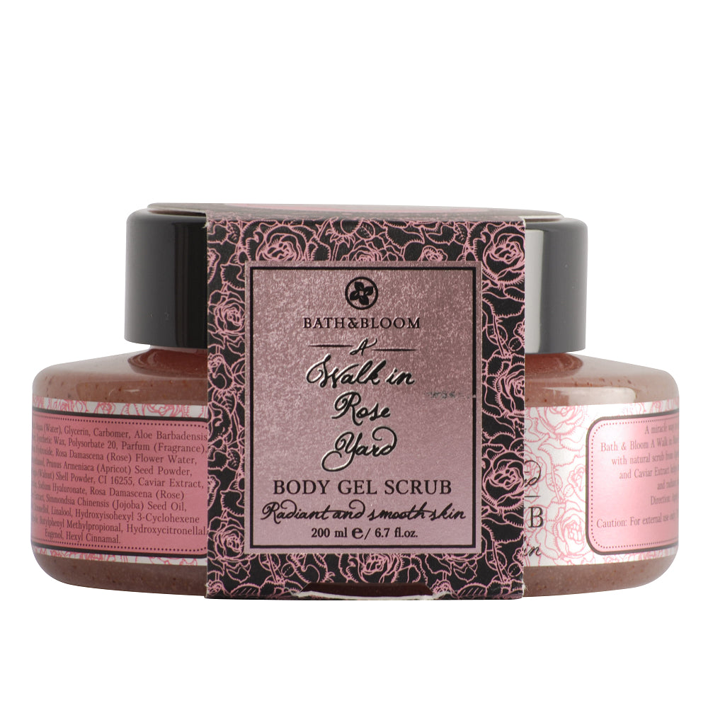 A Walk in Rose Yard Body Gel Scrub